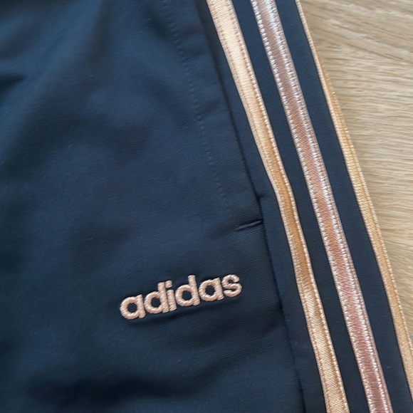 Adidas Rose Gold Three Pant Sweatpants 14 - Picture 2 of 5